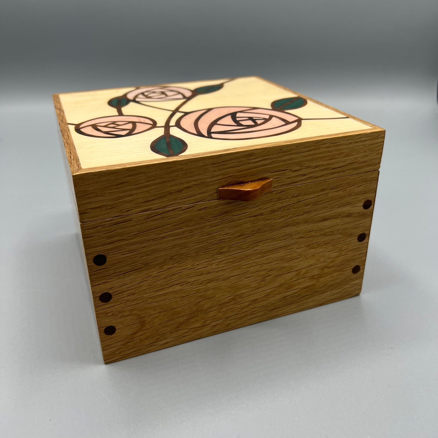 TT Designs - Jewellery Box 'Macintosh Rose'