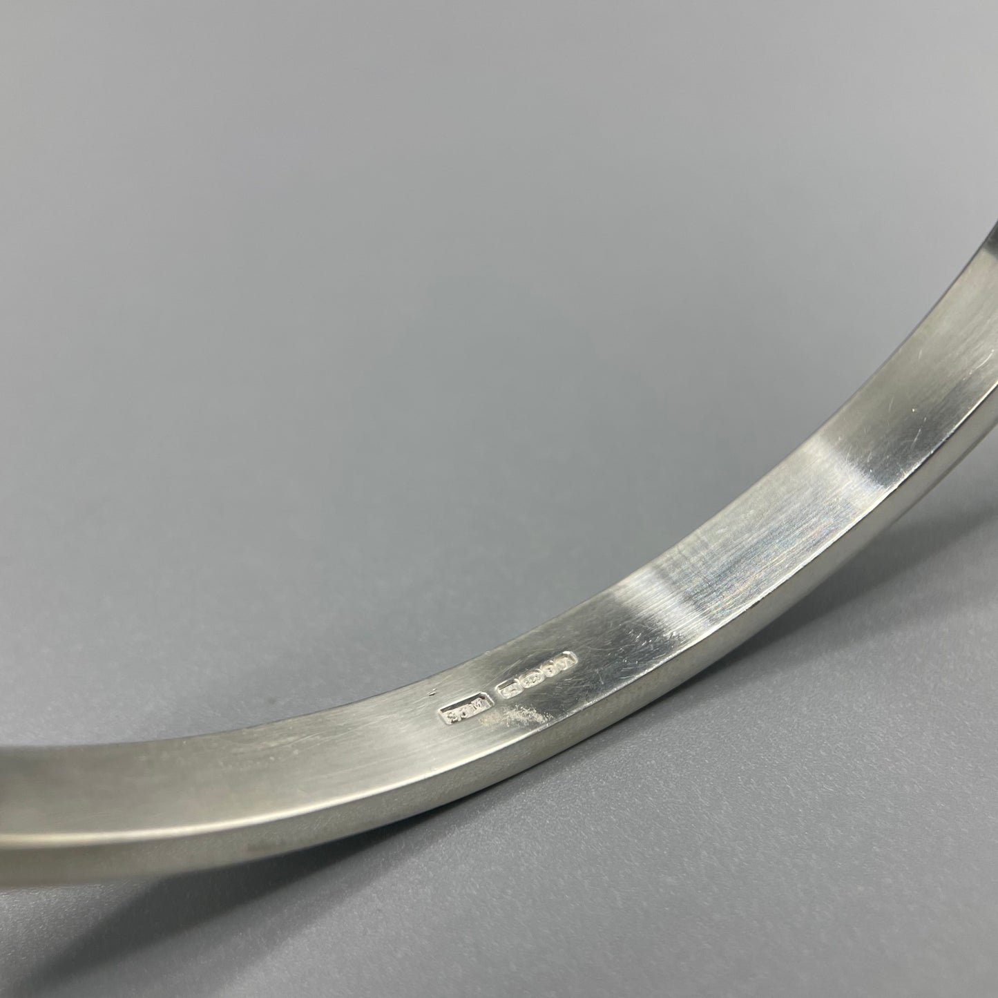 Brushed Silver Cuff - Sarah McCallum