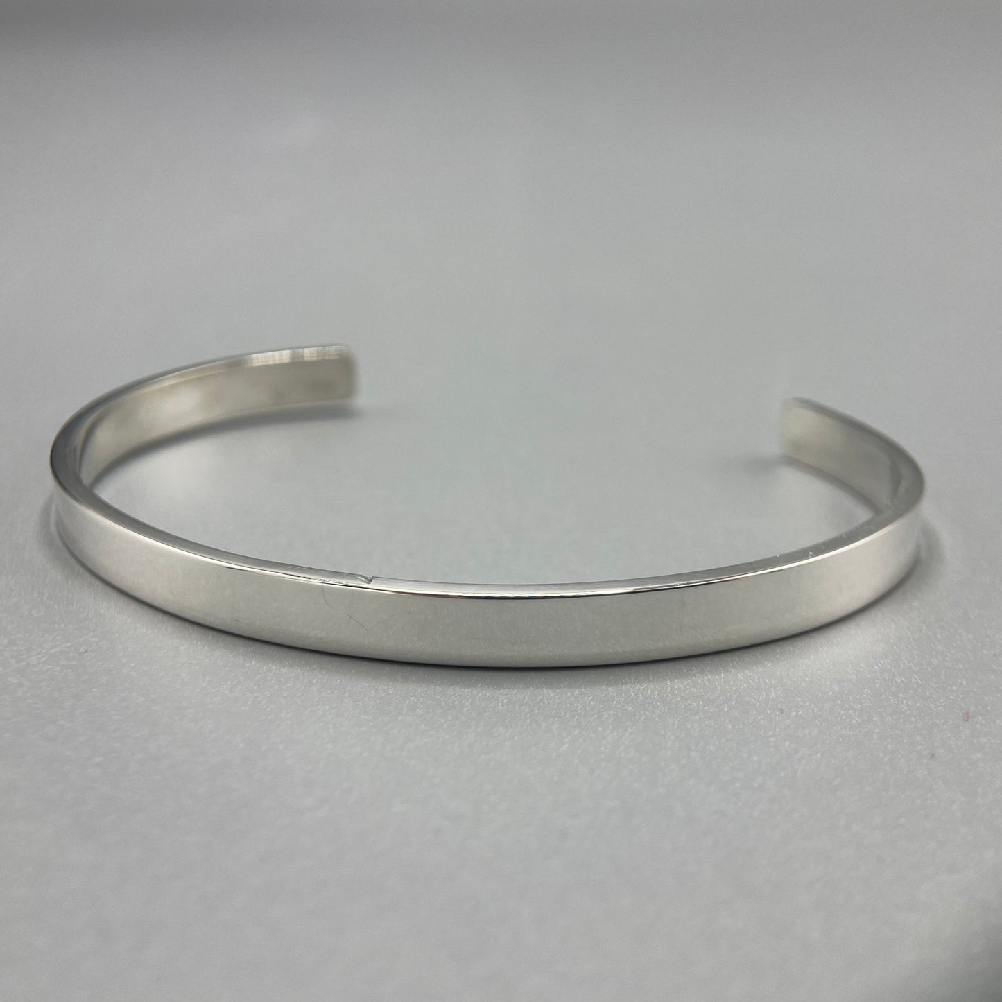 Polished Silver Cuff - Sarah McCallum