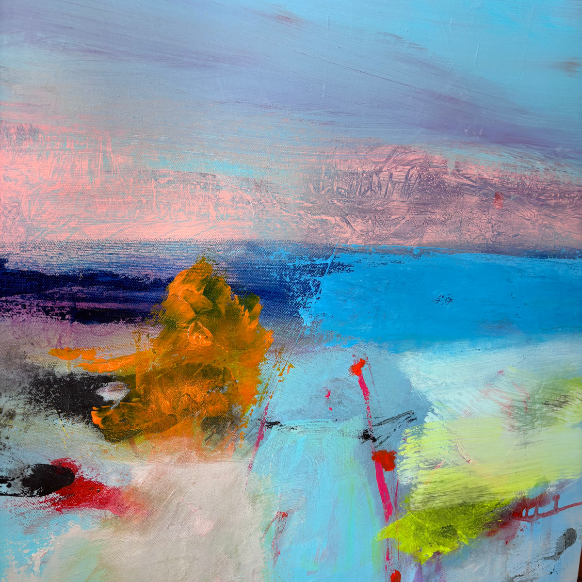 Niamh Collins – After Sunset 60 × 60cm (Unframed)