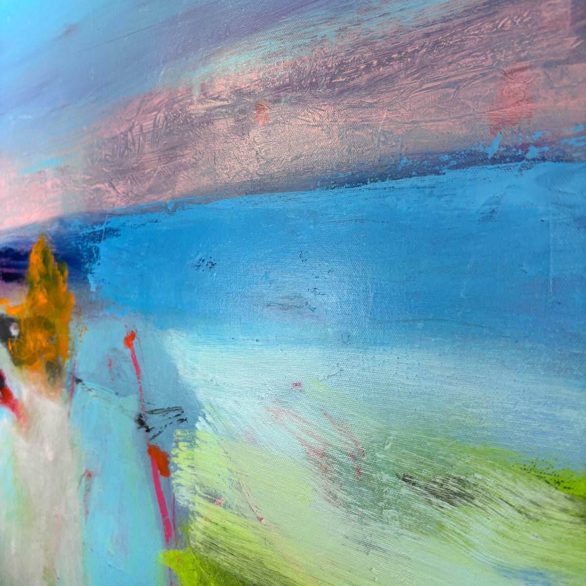 Niamh Collins – After Sunset 60 × 60cm (Unframed)